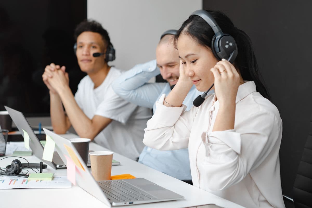 IP phone system in hotel front desk environment